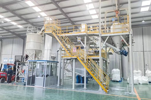 新型材料配料生產(chǎn)線